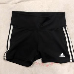 Women's High Waisted Adidas Athletic Shorts